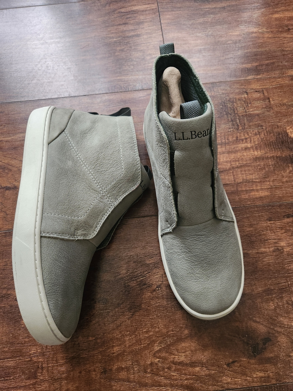 L.L. Bean Eco Bay Slip-on Sage Green Boots